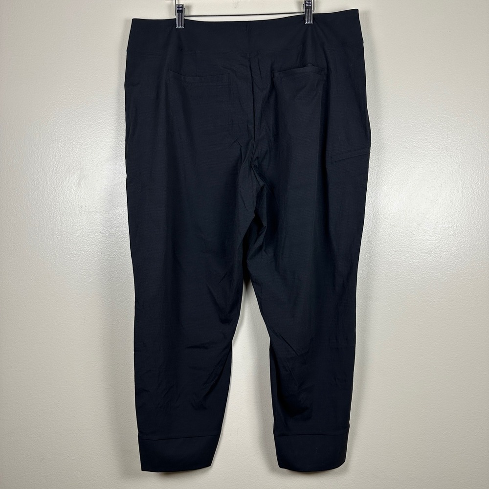 Athleta Women's 18 Trekkie North‎ Jogger Black Quick Dry Hiking Pants NWT